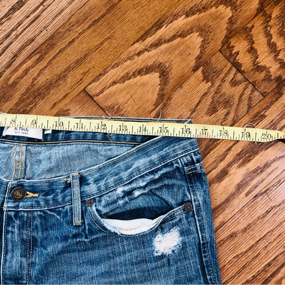 Abercrombie & Fitch > Womens Emma Distressed Boot Cut Low Rise Jeans > 10R - Picture 10 of 12